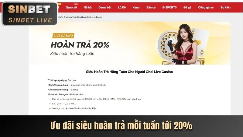 Thưởng nạp lần đầu cho nổ hũ